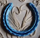 Blue with darker blue. SOLD.